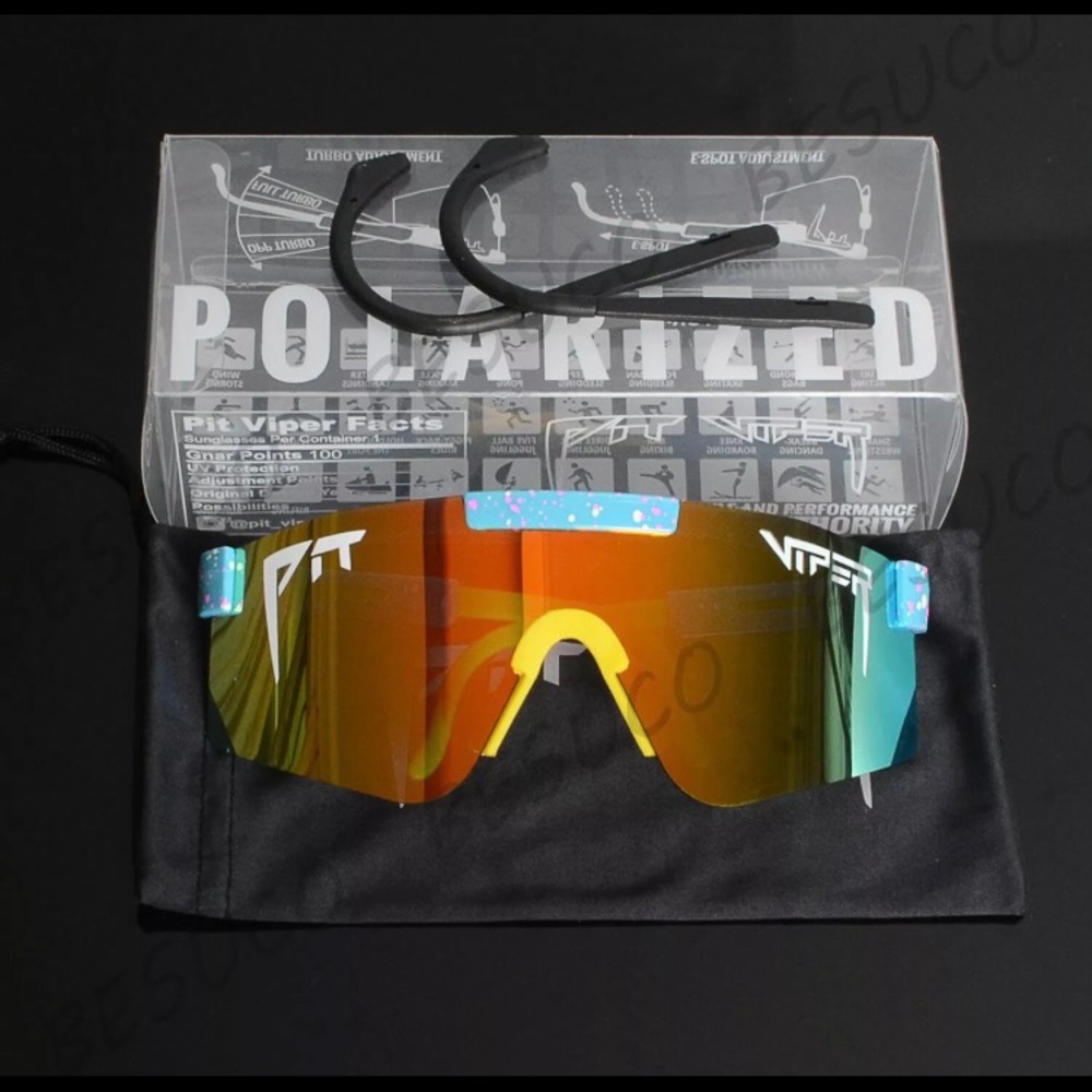 ✅ Pit Viper Sport TR90 Polarized Sunglasses C16